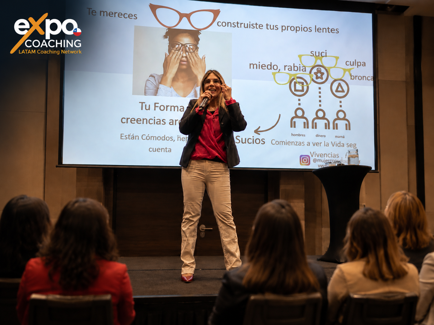 Vivianne Verschae en Expo Coaching