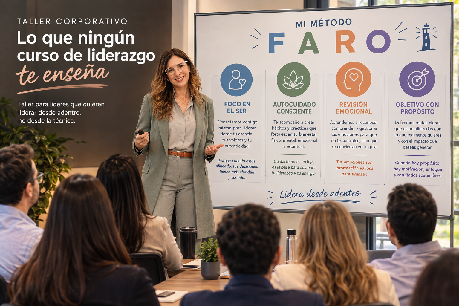 Lo que ningún curso de liderazgo te enseña — Taller FARO